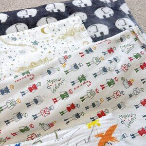 3 PIECES KIDS BLANKET, PEHR, NEST, INDIGO PRICE FOR ALL